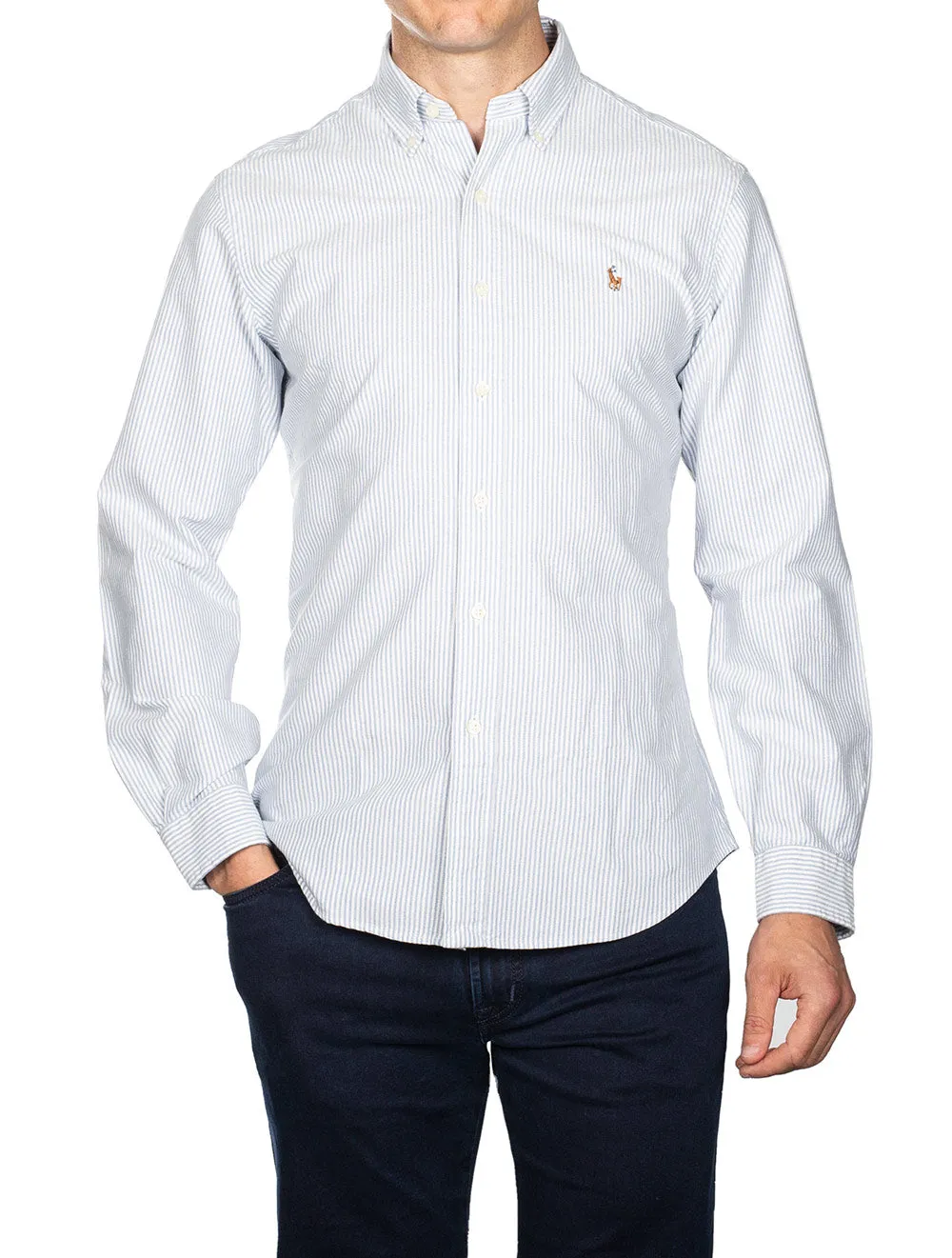 Stripe B/d Shirt Blue