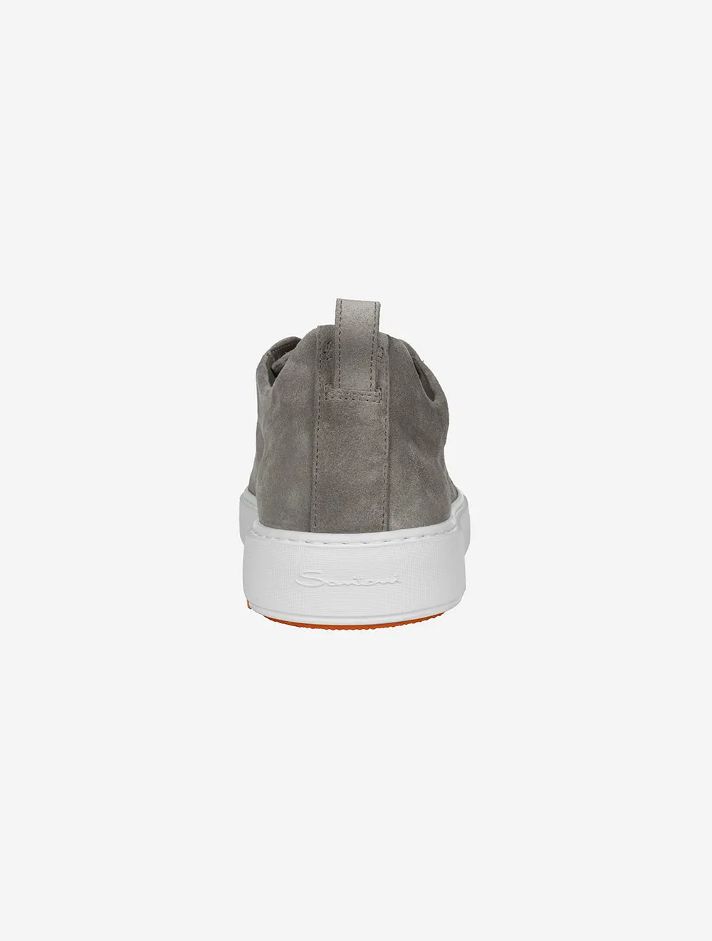 Suede Slip On Sneaker Grey
