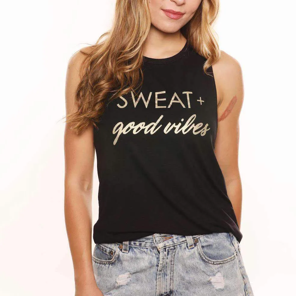 Sweat and Good Vibes Tank