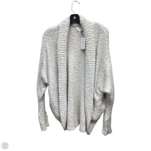 Sweater Cardigan By Lush In White, Size: S