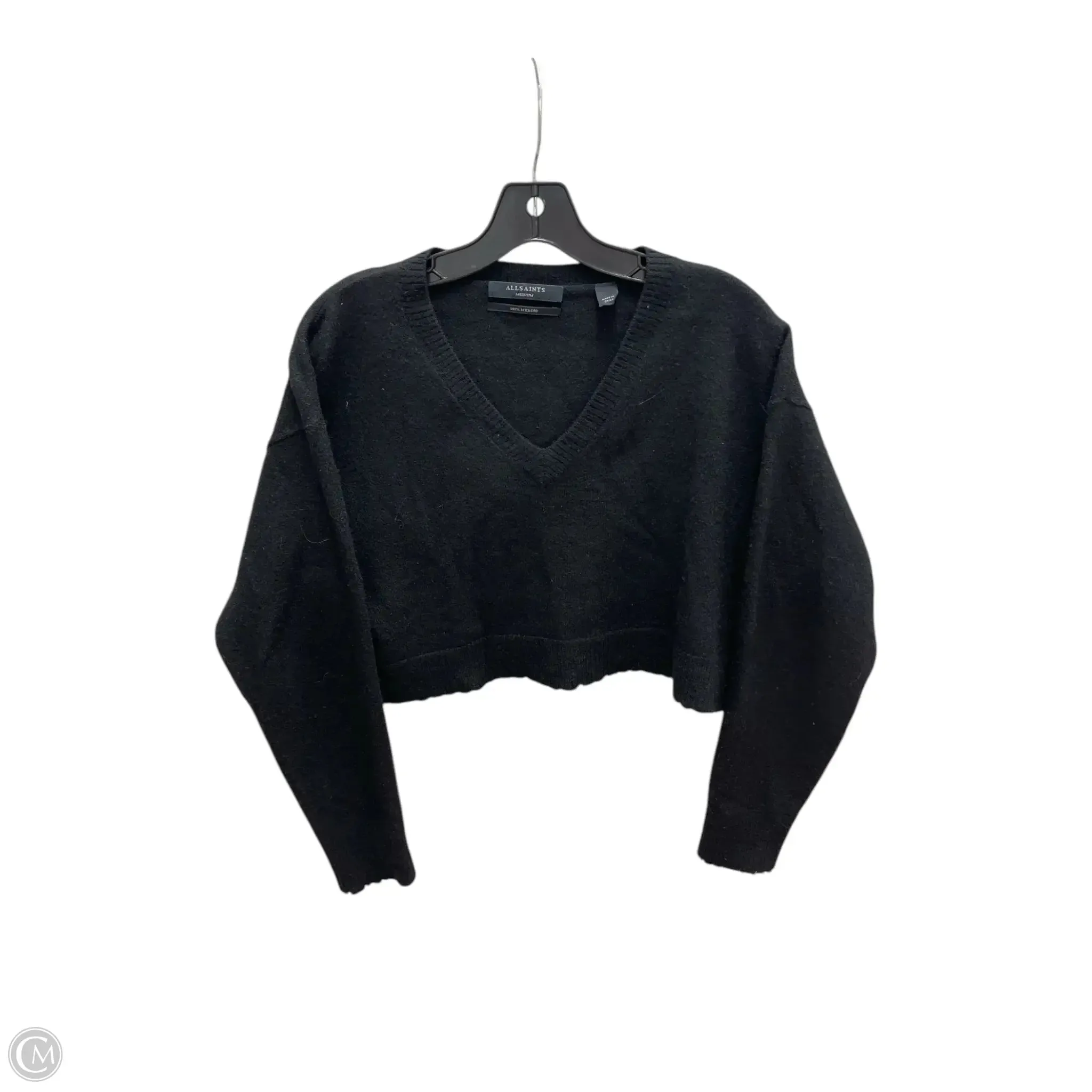 Sweater Designer By All Saints In Black, Size: M