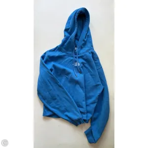 Sweatshirt Hoodie By The North Face In Blue, Size: L