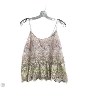 Tank Top By Anthropologie In Pink, Size: Xs