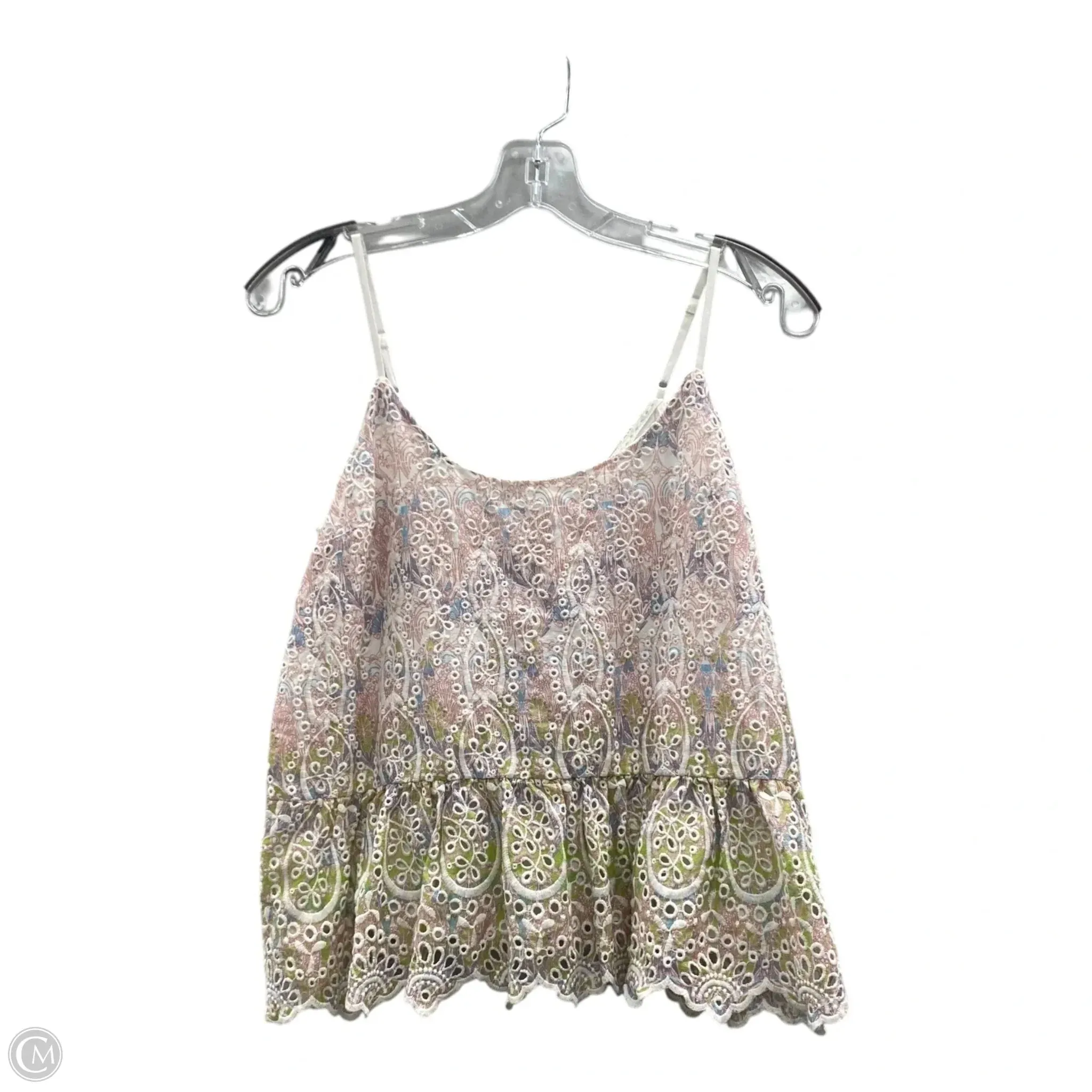 Tank Top By Anthropologie In Pink, Size: Xs