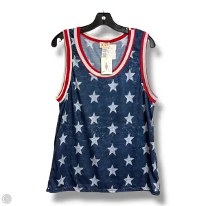Tank Top By Bibi In Flag, Size: Xl