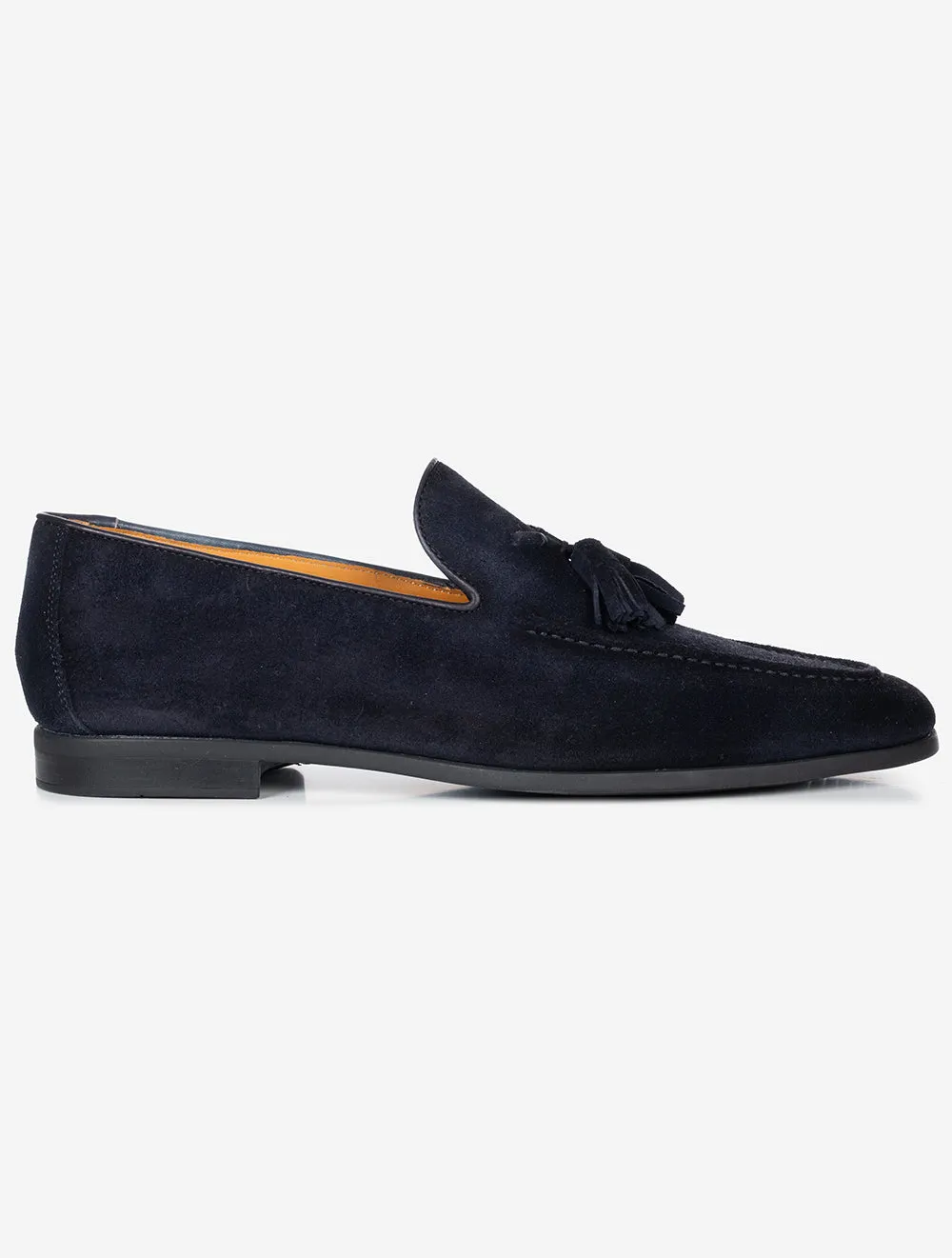 Tassle Penny Loafer Suede Navy