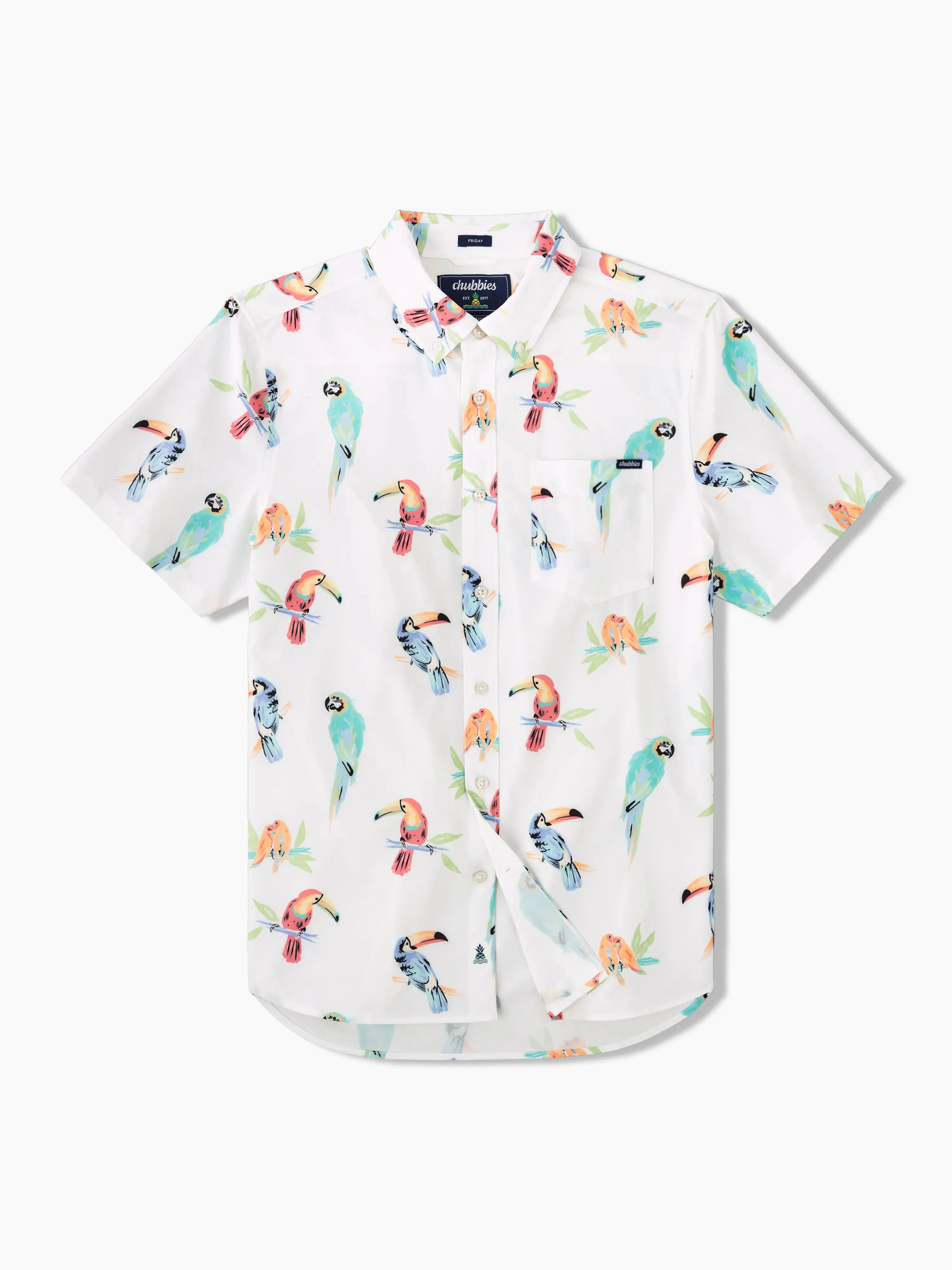 The Dude Where's Macaw (Performance Friday Shirt)