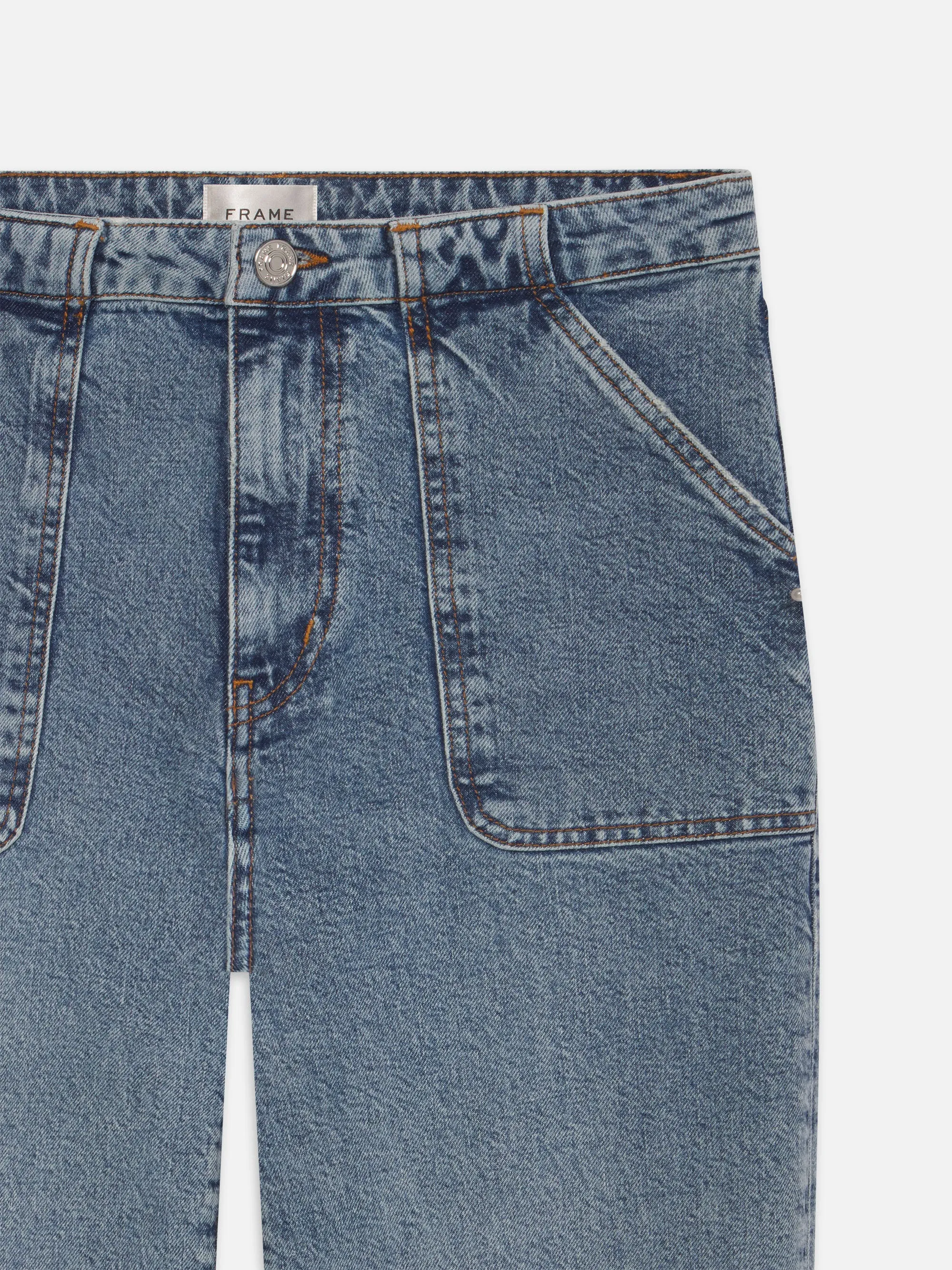 The Modern Pocket Wide Jean -- Charge