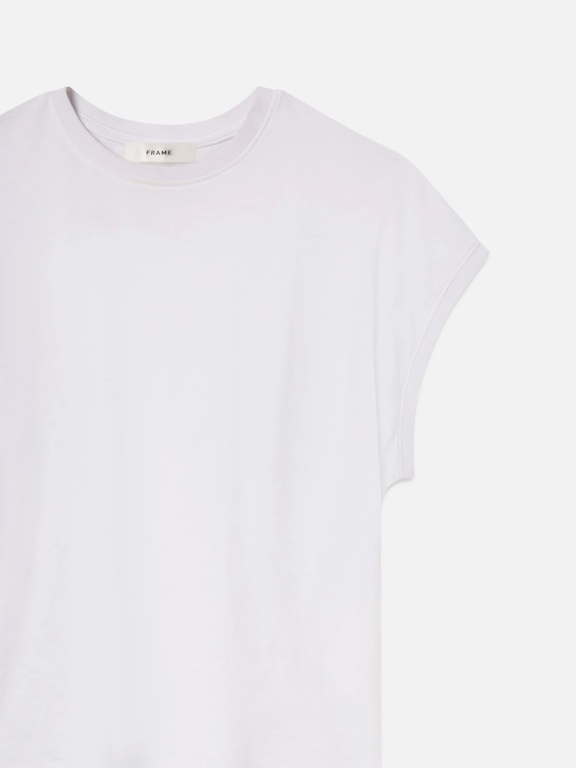 The Muscle Tee -- White
