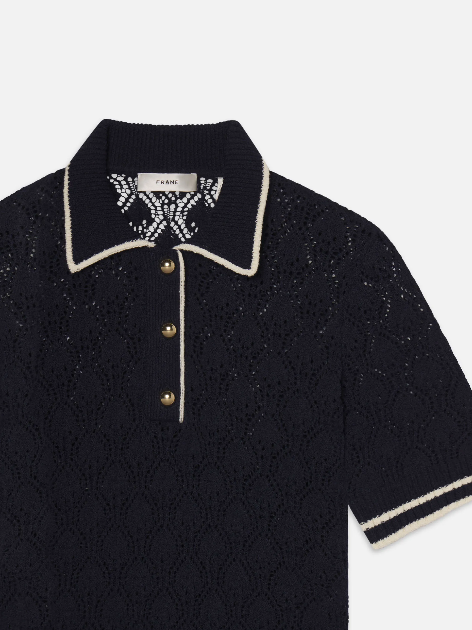 The Rookie Polo -- Navy Multi