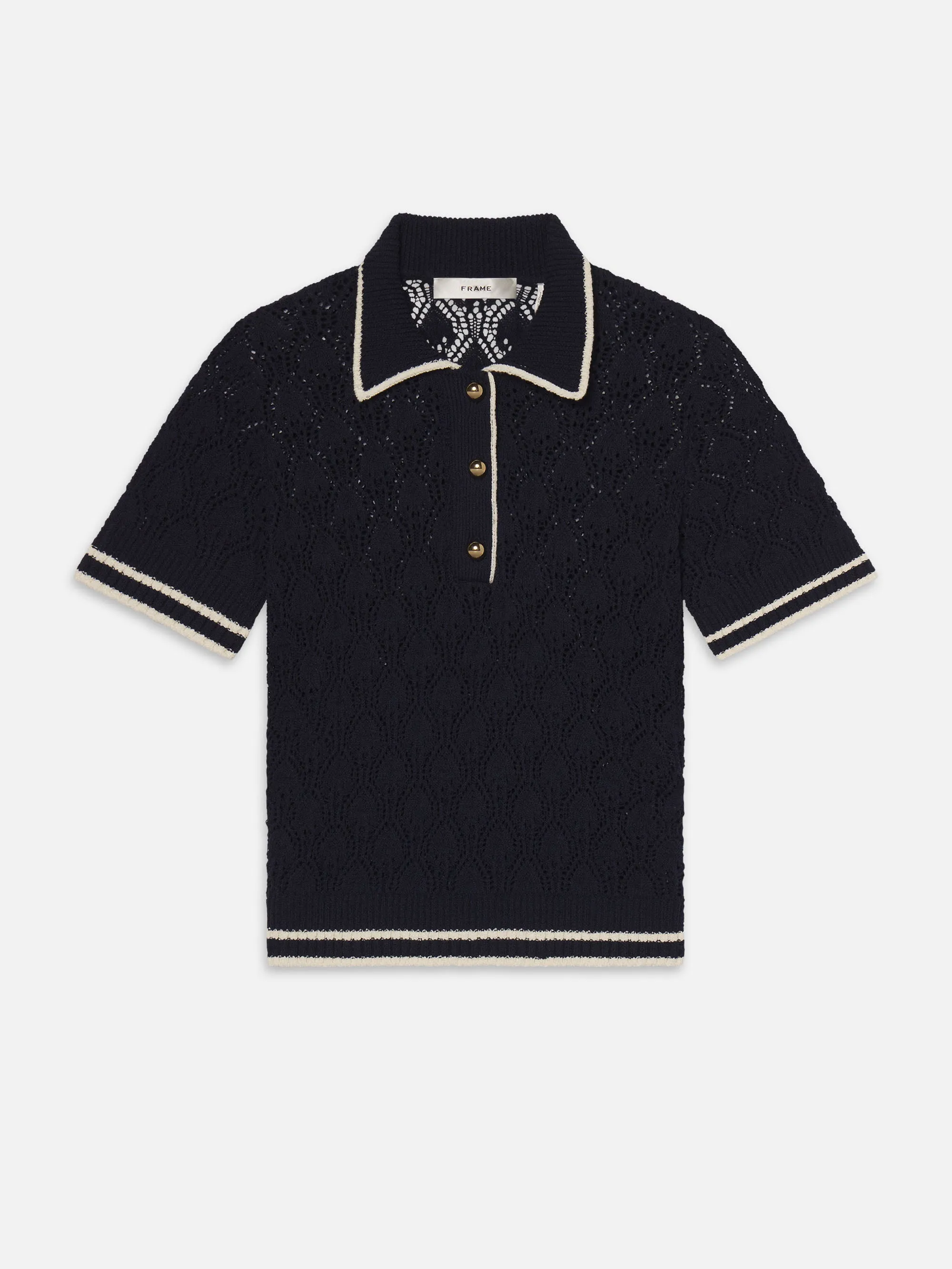 The Rookie Polo -- Navy Multi