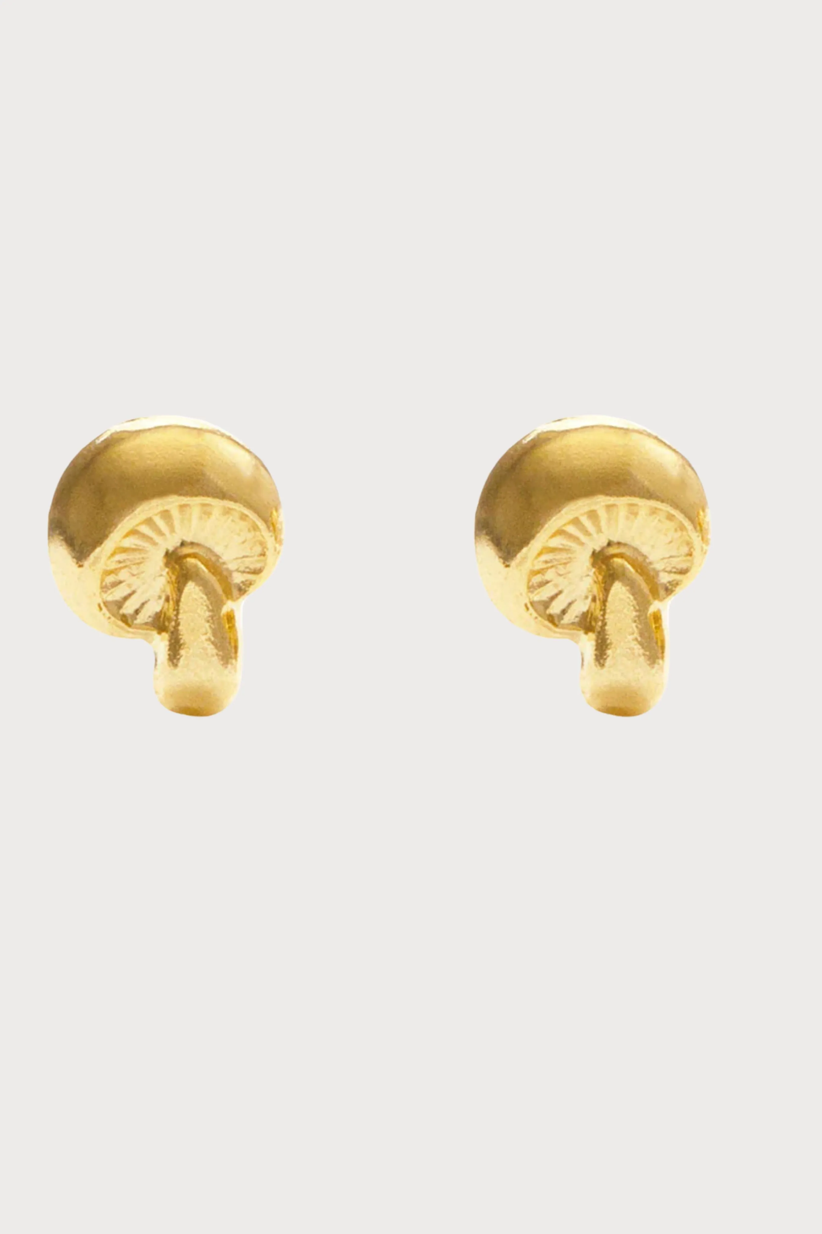Tiny Mushroom Stud Earring