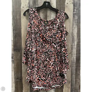 Top 3/4 Sleeve By Jm Collections In Multi-colored, Size: L