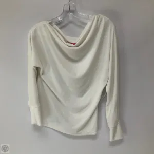 Top Long Sleeve Designer By Lilly Pulitzer In White, Size: Xs