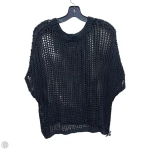 Top Short Sleeve By Clothes Mentor In Black, Size: Osfm