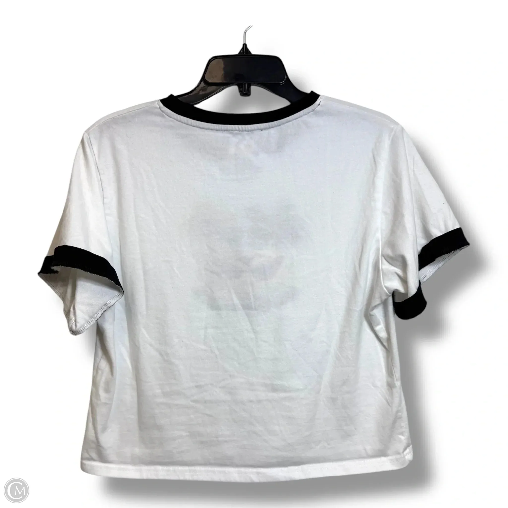 Top Short Sleeve By Clothes Mentor In White, Size: Xl