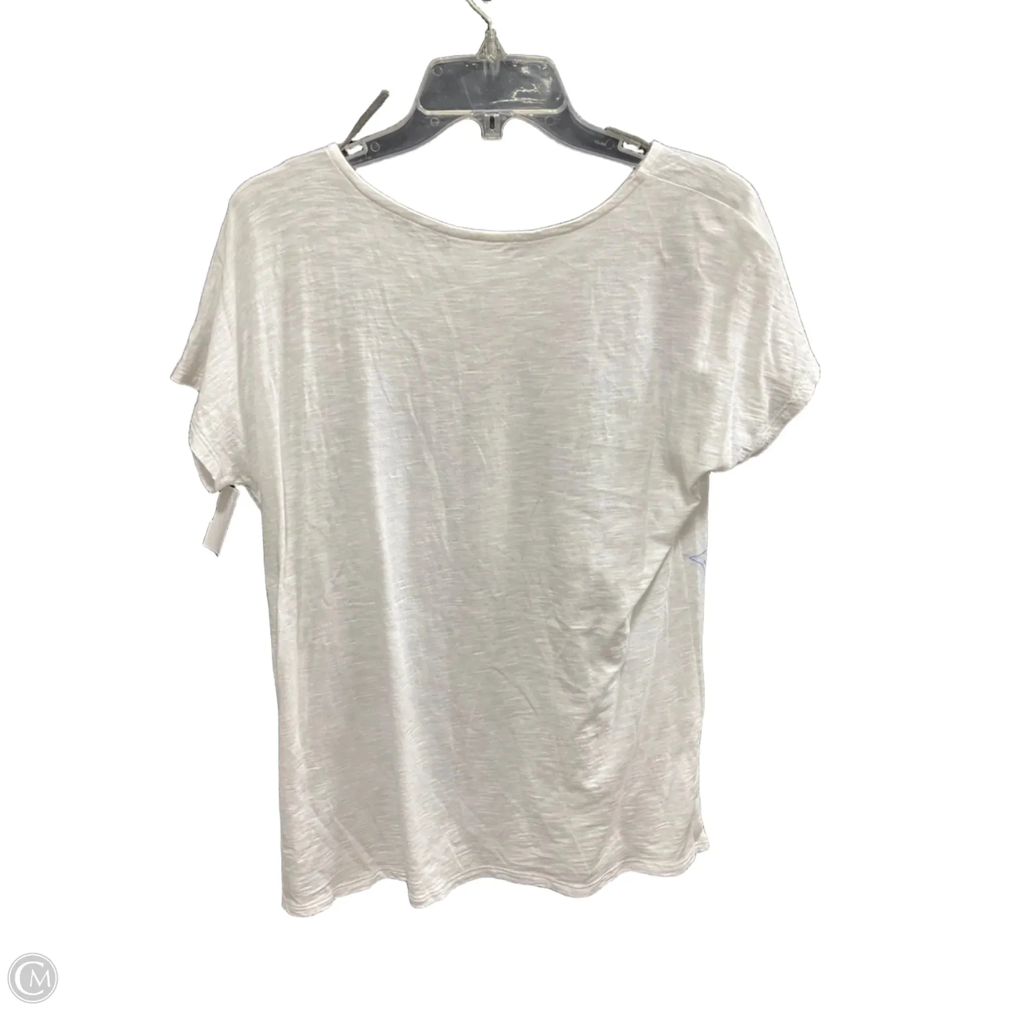 Top Short Sleeve By J. Jill In White, Size: M