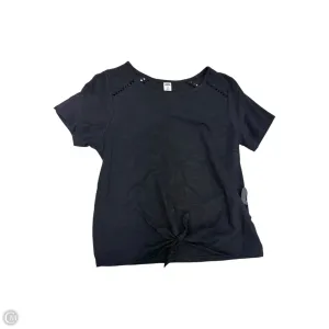 Top Short Sleeve By Old Navy In Black, Size: Xs