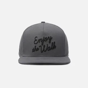 TRUE Canvas 5-Panel Snapback | Enjoy The Walk
