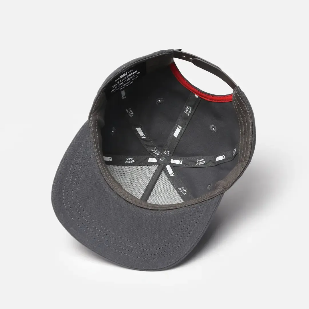 TRUE Canvas 5-Panel Snapback | Enjoy The Walk