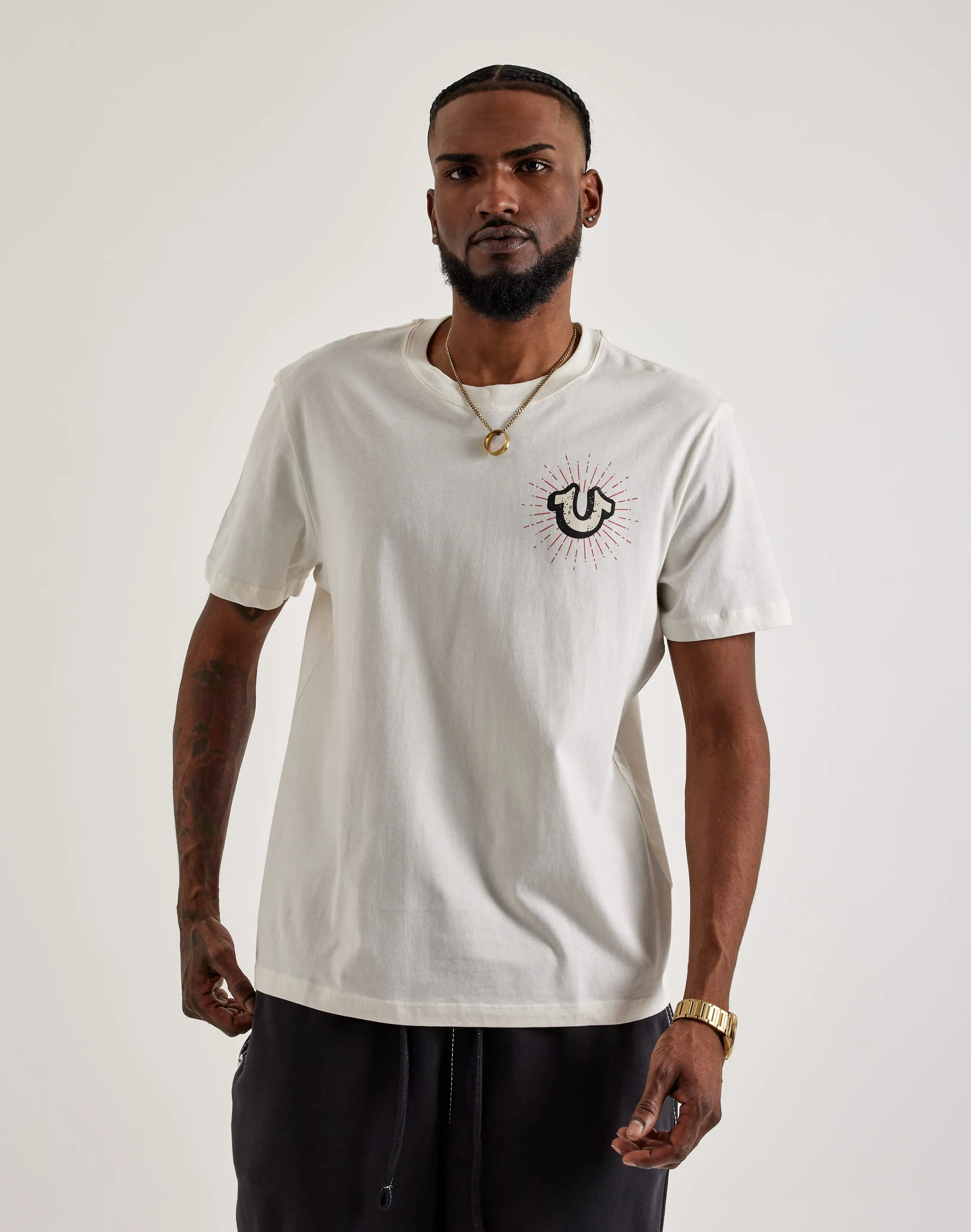 True Religion Shining Crest Tee