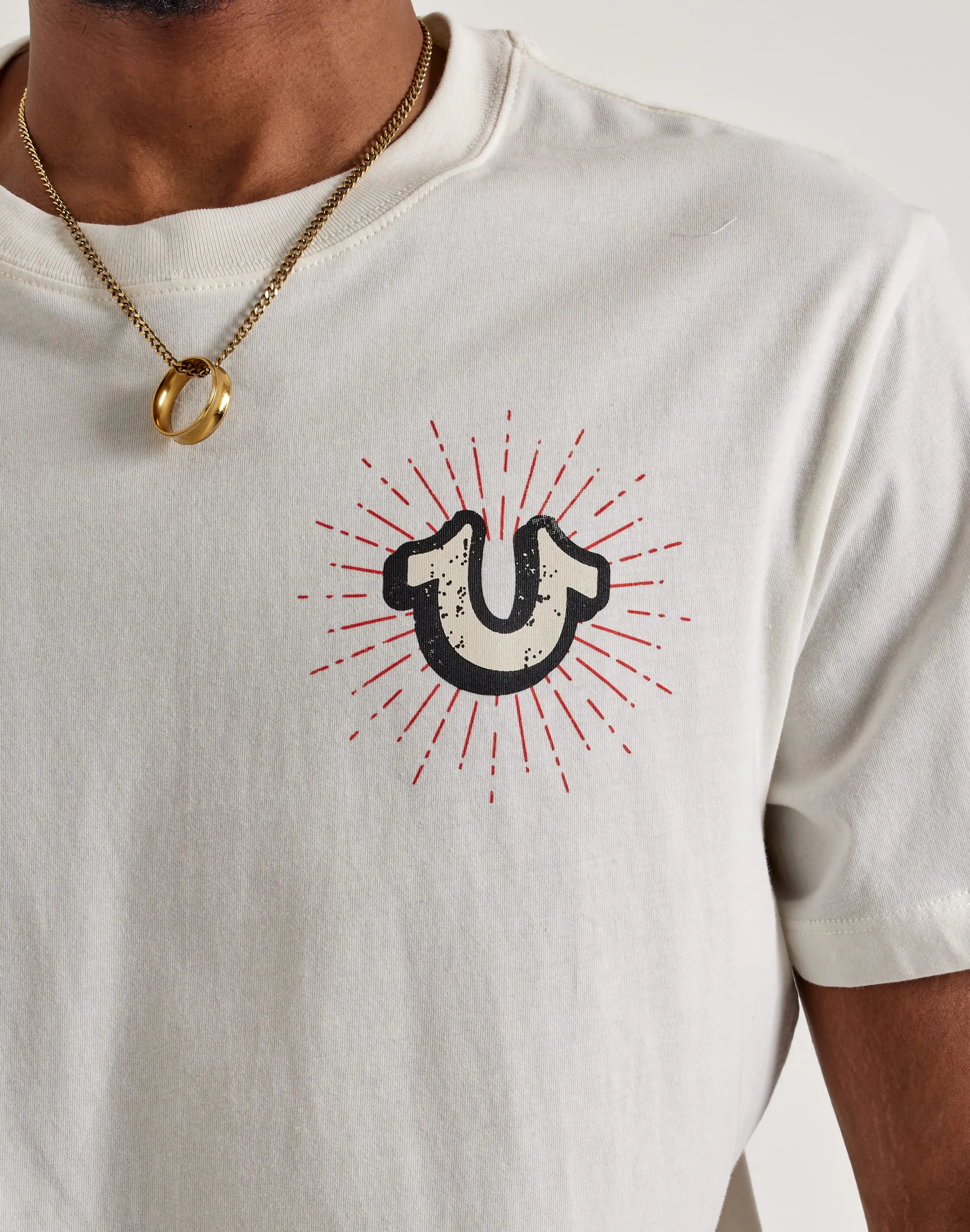 True Religion Shining Crest Tee