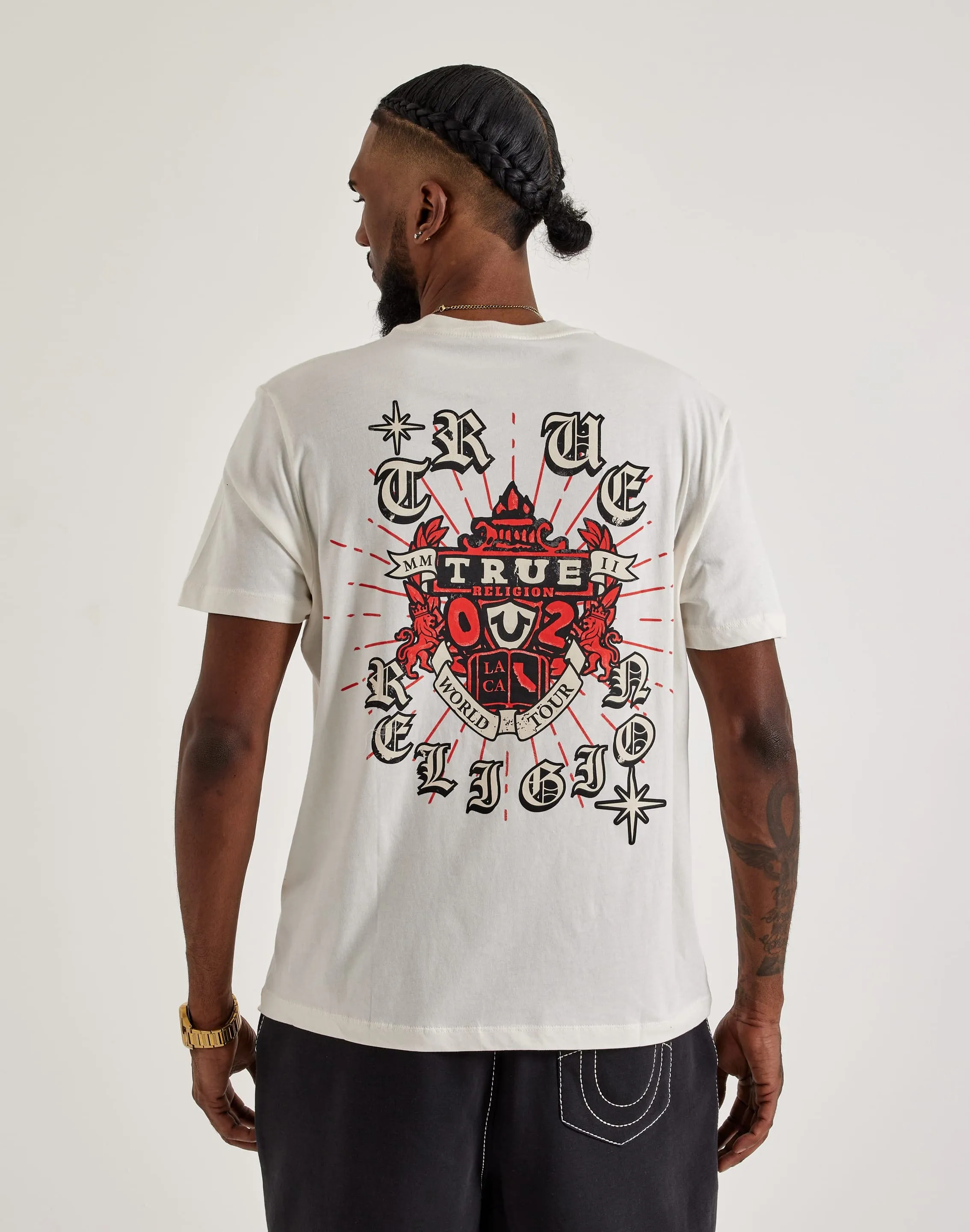 True Religion Shining Crest Tee