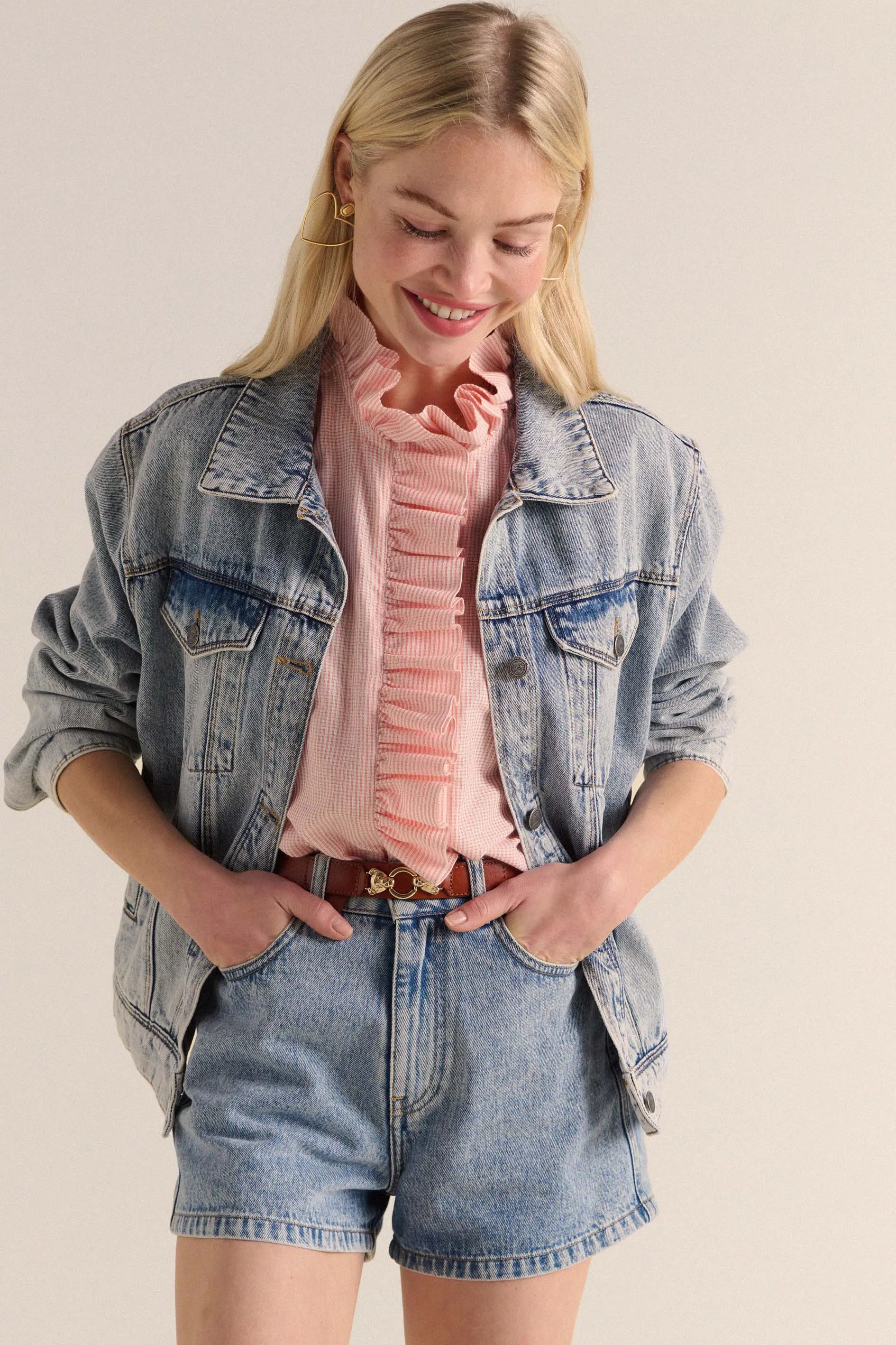 Veste Intuition bleu glacier