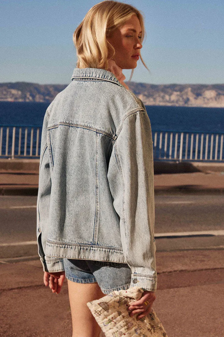 Veste Intuition bleu glacier