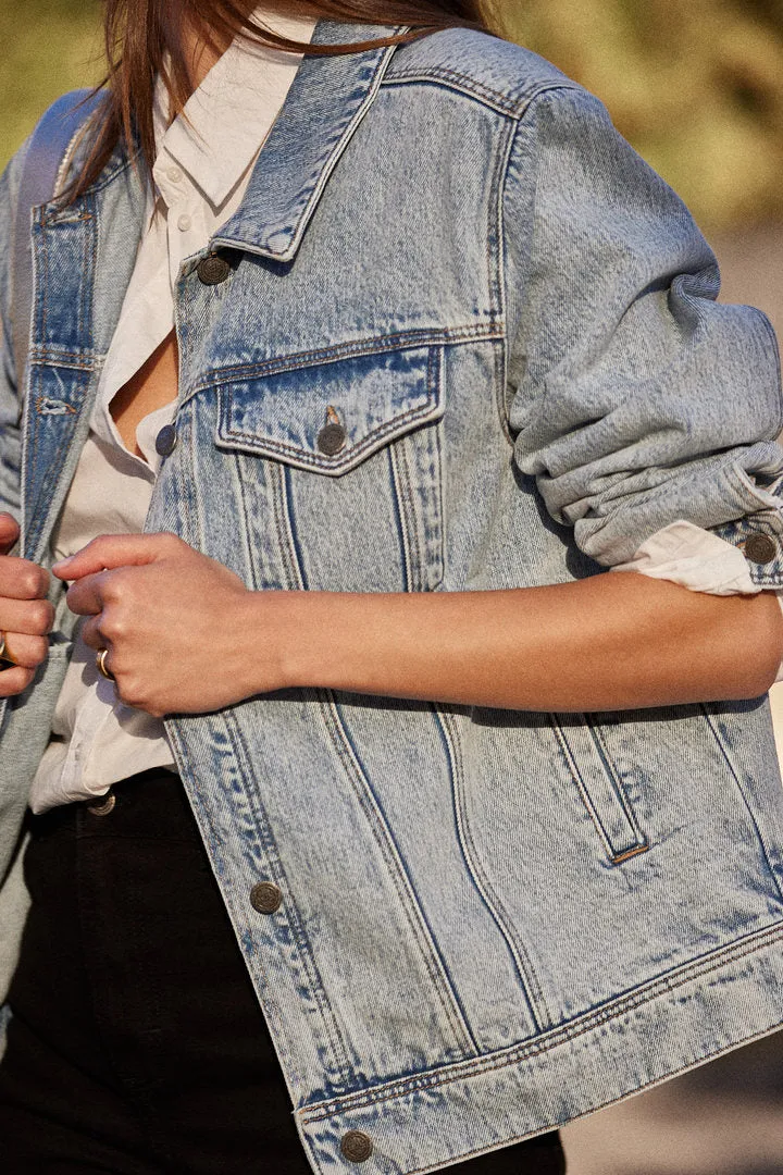 Veste Intuition bleu glacier