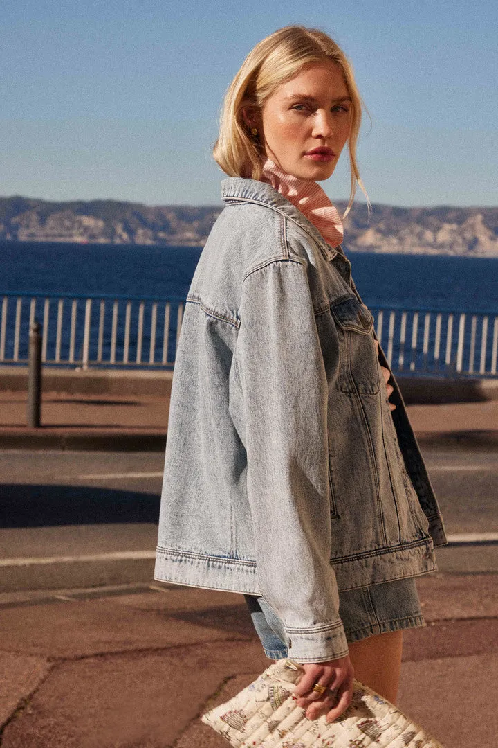 Veste Intuition bleu glacier
