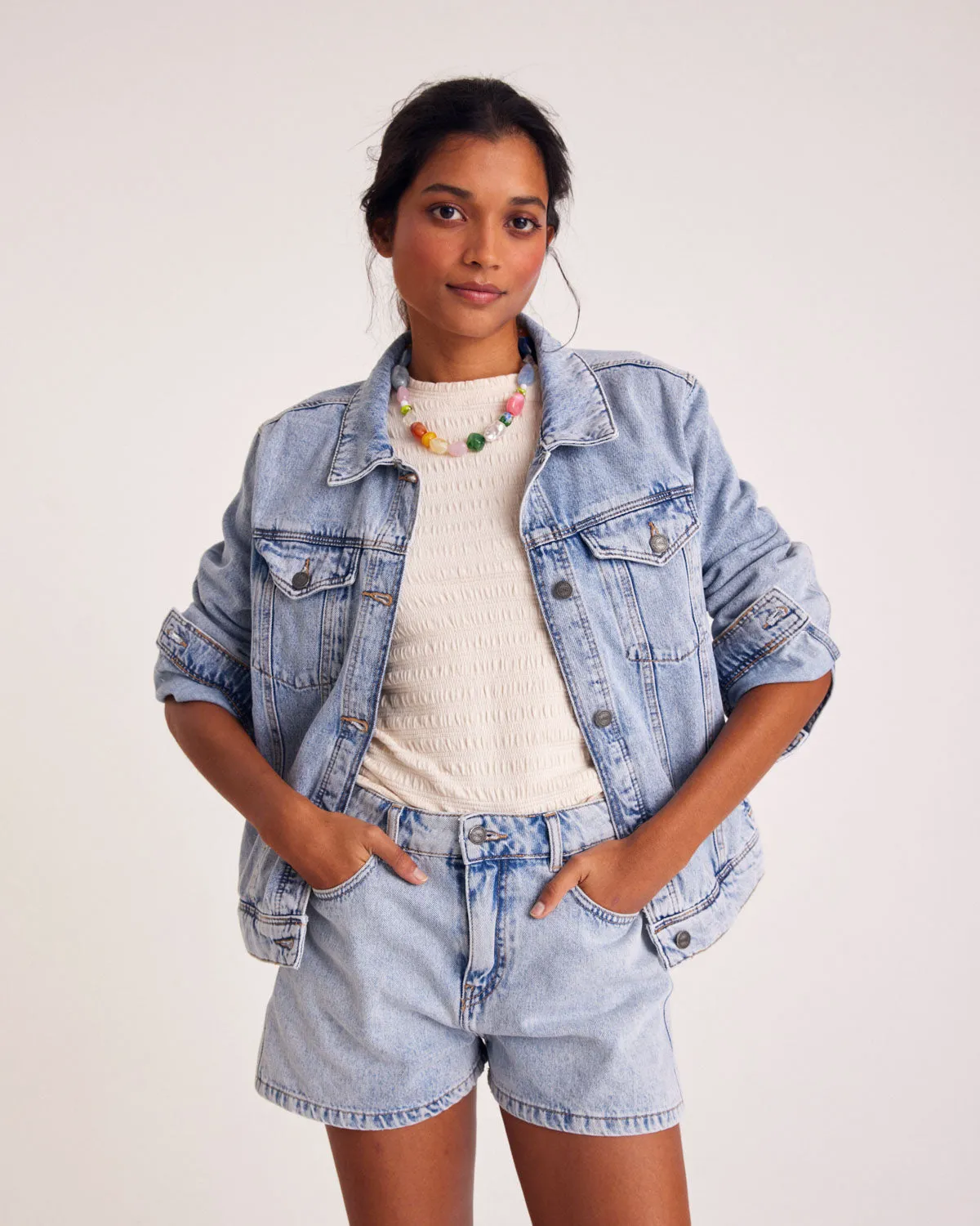 Veste Intuition bleu glacier