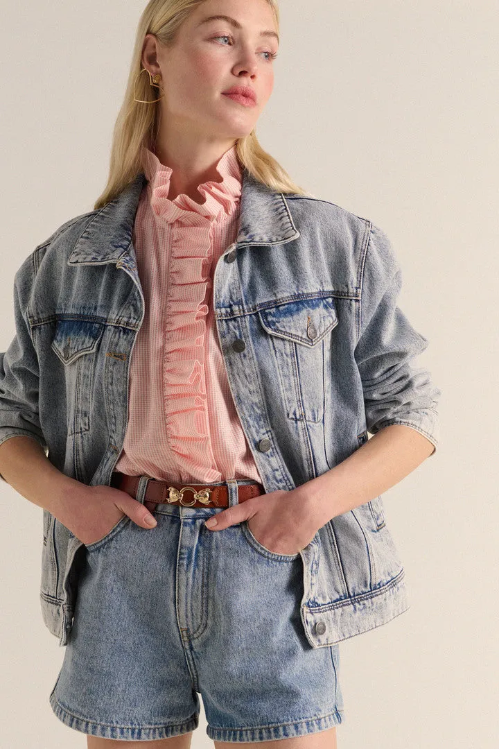 Veste Intuition bleu glacier