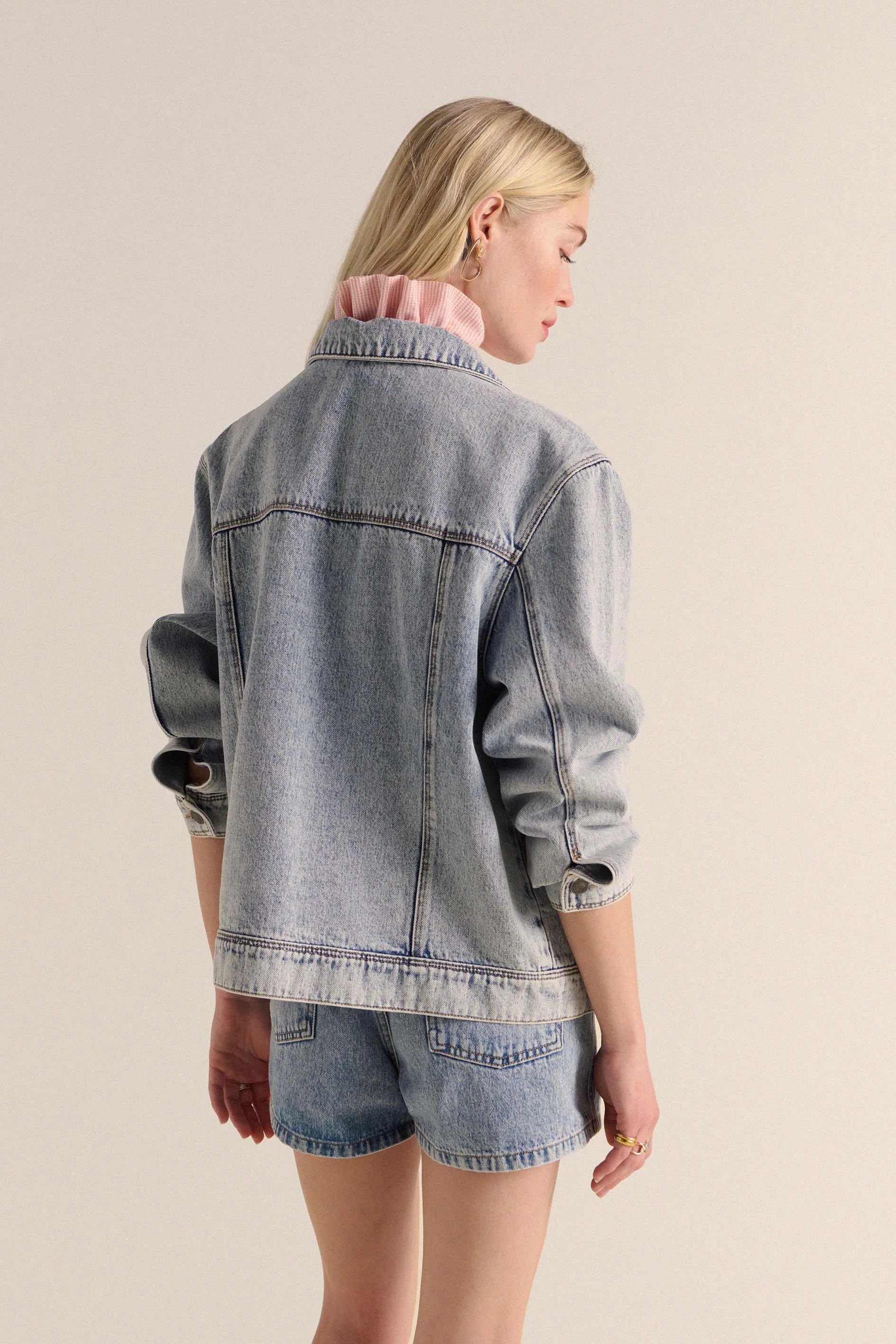 Veste Intuition bleu glacier