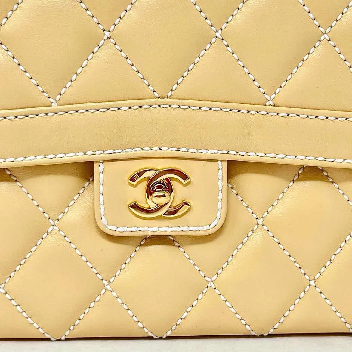 Vintage Chanel Wild Stitch Top Handle Bag
