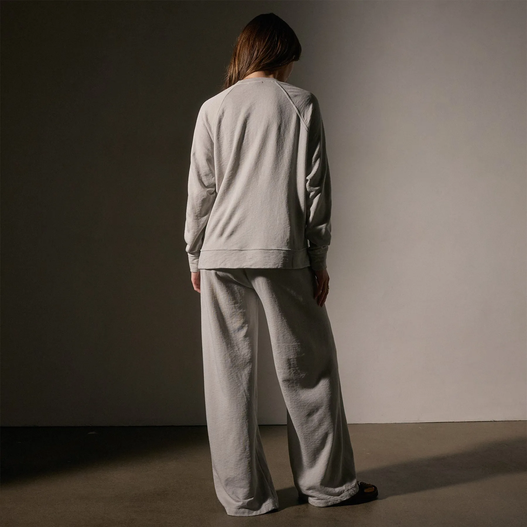 Vintage French Terry Relaxed Sweatshirt - Salt Pigment