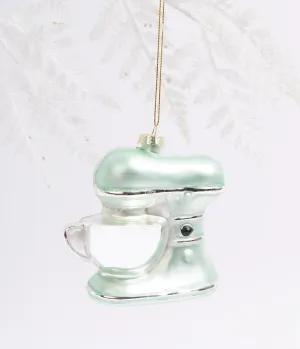 Vintage Mixer Glass Ornament