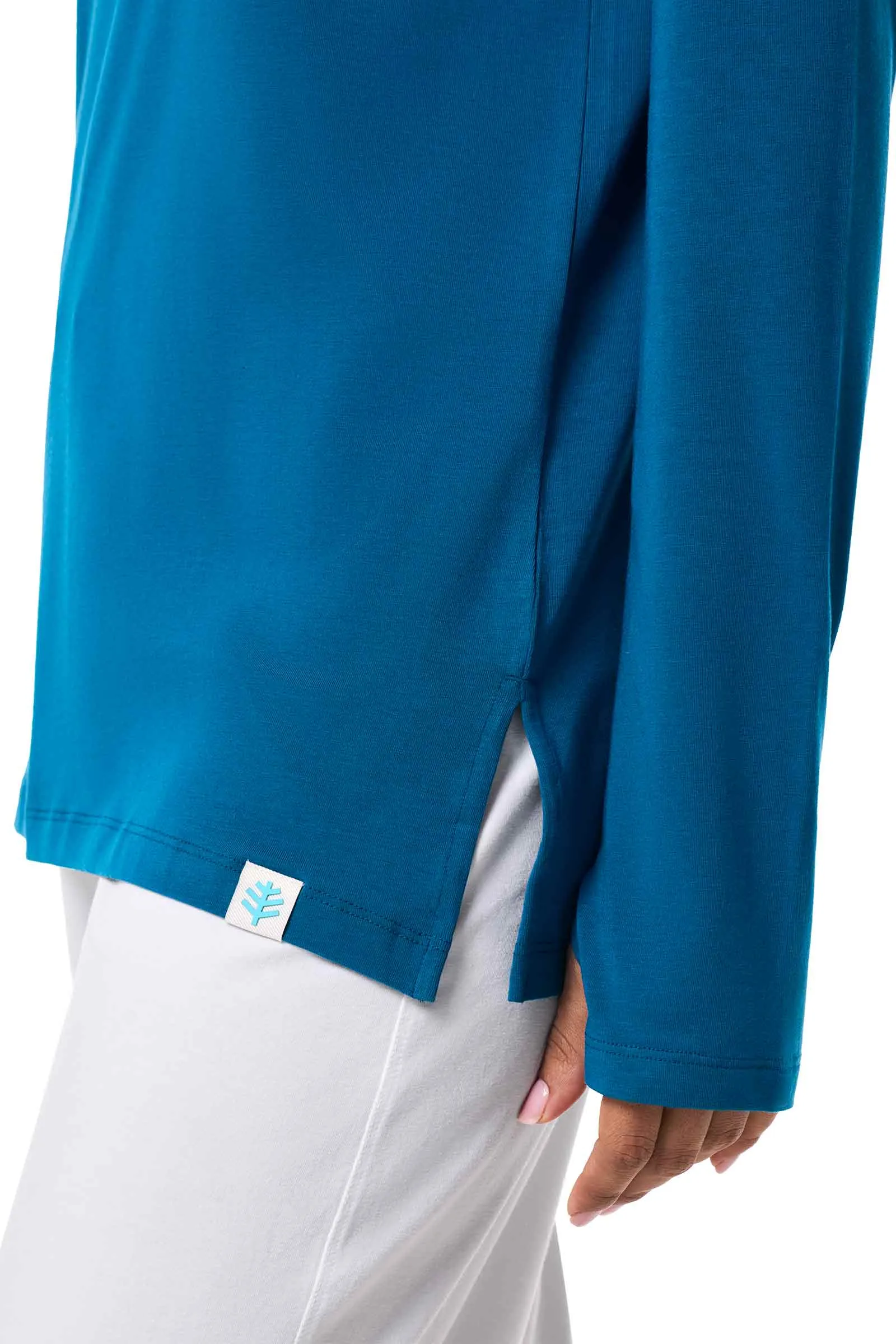 Women's Dania Long Sleeve Tee | Bluejay