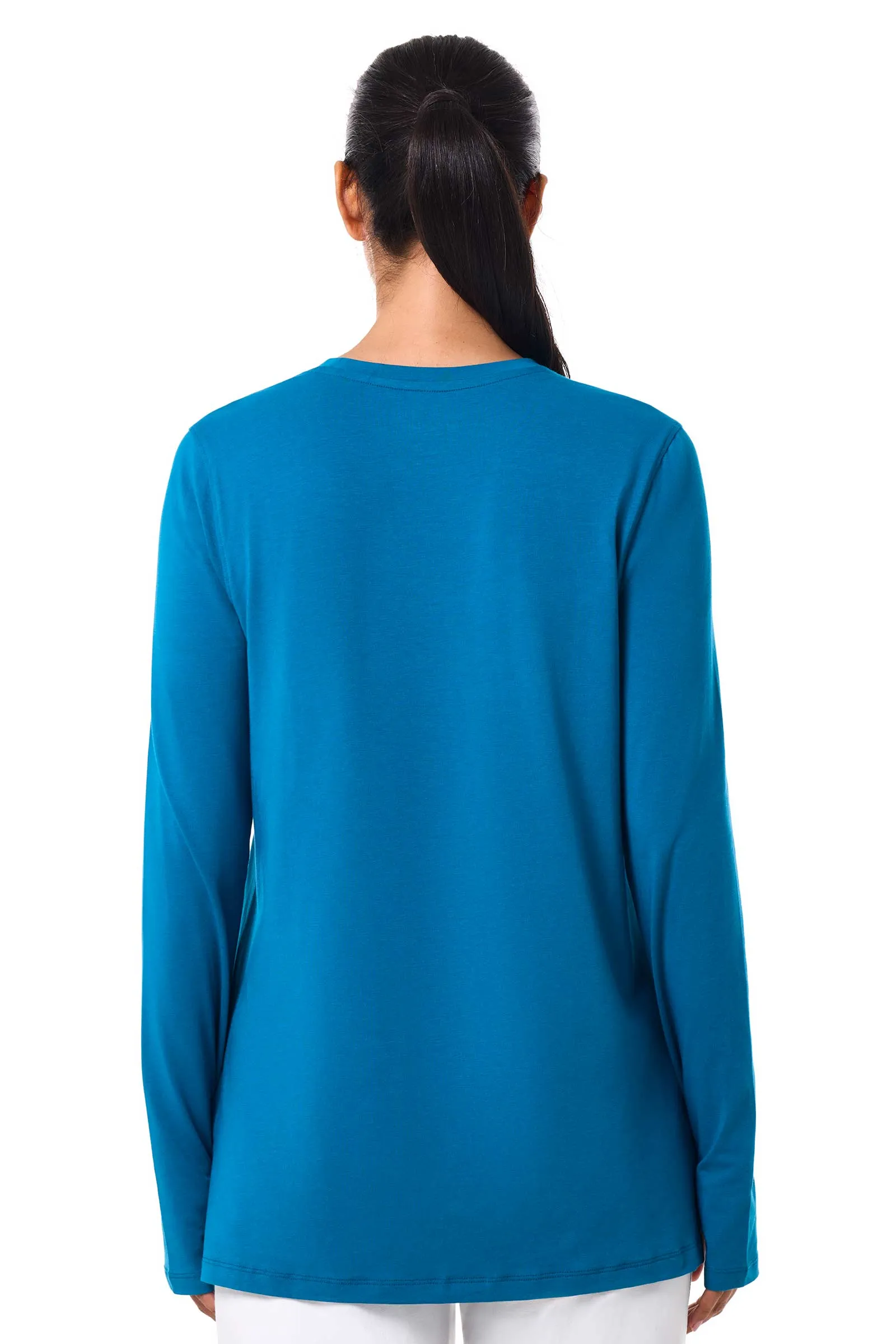 Women's Dania Long Sleeve Tee | Bluejay