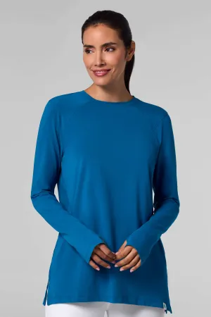 Women's Dania Long Sleeve Tee | Bluejay