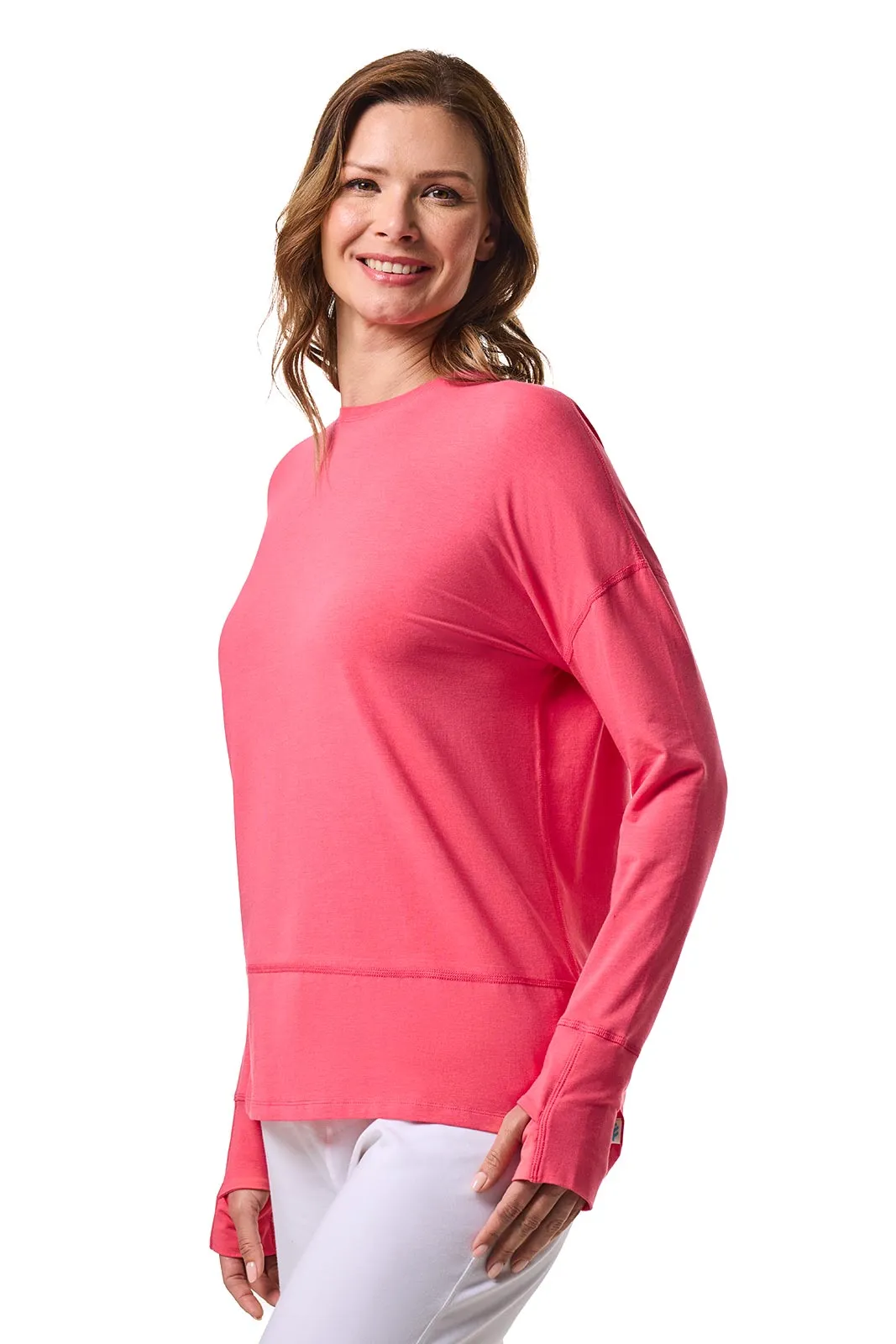 Women's LumaLeo Relaxed T-Shirt | Sunkist Coral