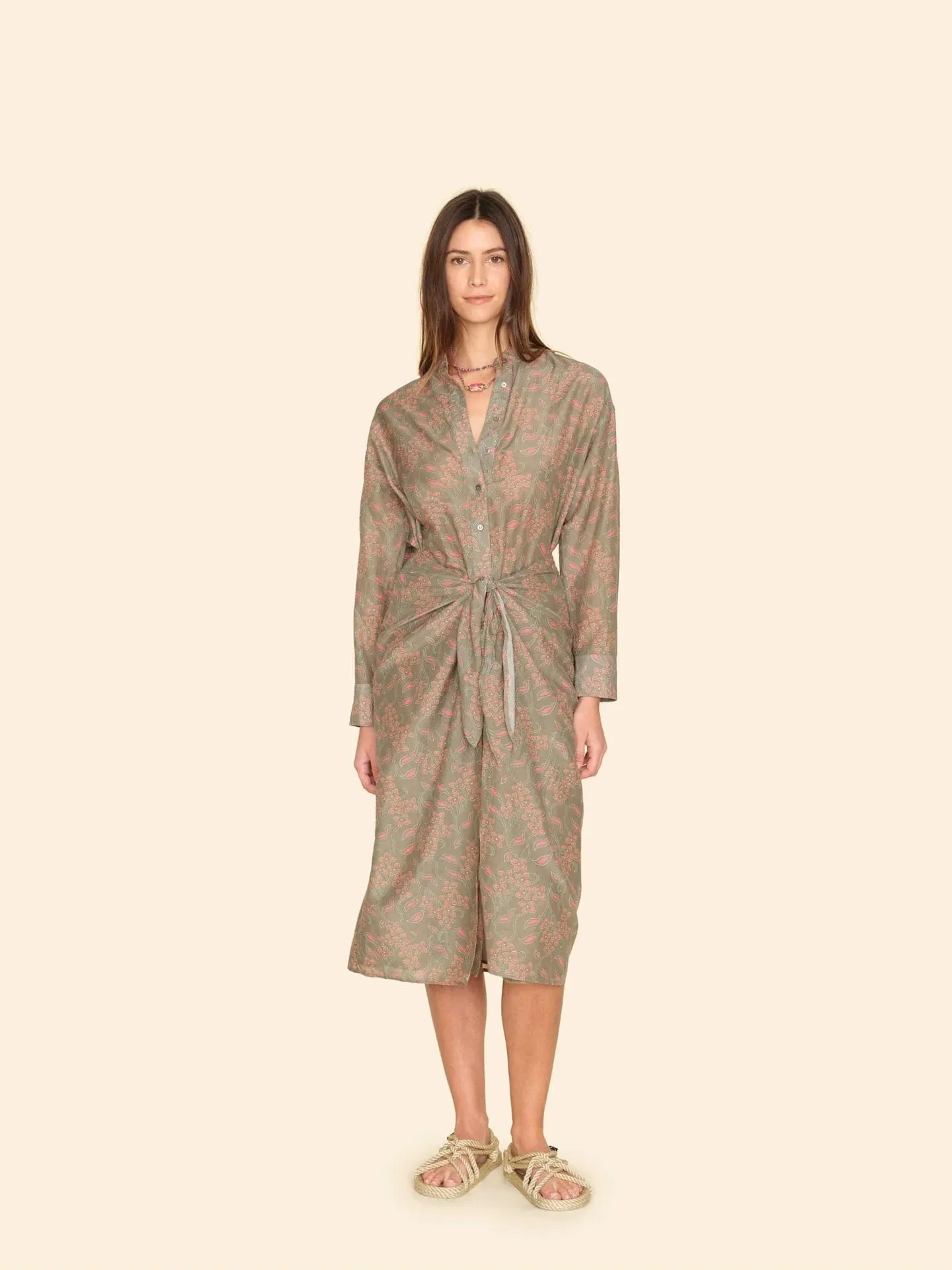 Xirena - Olive Coral Alana Dress