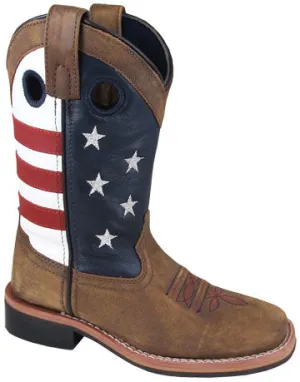 Youth's Smoky Mountain Stars and Stripes Boot #3880Y (3.5Y-7Y)